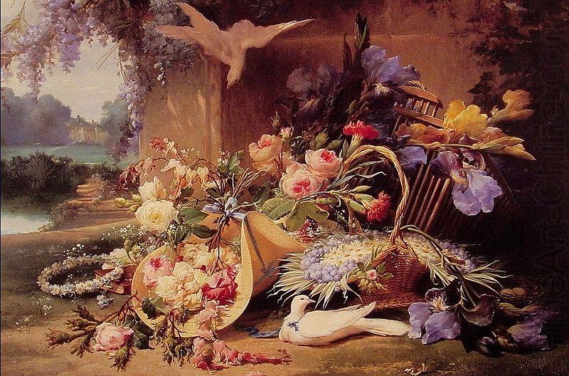 Eugene Bidau Still Life with Flowers china oil painting image